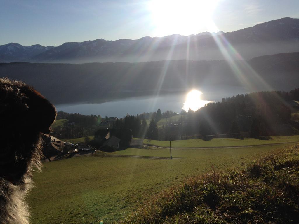 Ruhige Wohnung Mit Schoenem Eigengarten In Seeboden Am Millstaettersee מראה חיצוני תמונה
